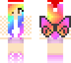 rainbow christmas princess