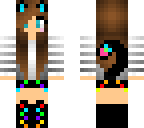 rainnow cat girl