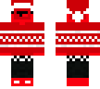 santa slime red