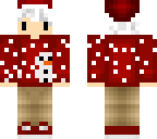 white hair chistmas