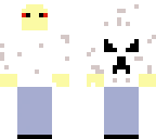 white hoodie creeper