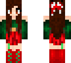 xxbluesparkelzxx christmas skin 2