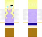 blonde winter girl