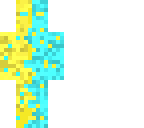 blue and yellow