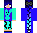 blue peep girl