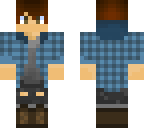 blue plaid