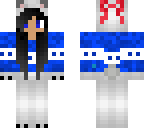 blue polar bear girl 
