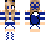 blue wolf girl