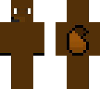 brown male wolf