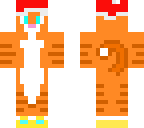 christmas tabby ginger cat
