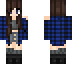 edited flannel girl