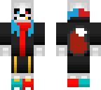 fused fell wolf with shoe blue and red