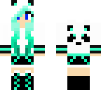 green panda