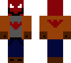 layered red hood