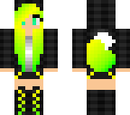 lime wolf girl