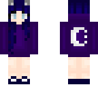 midnight moon cat girl