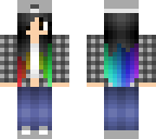 rainbow hair tomboy