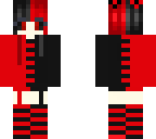red and black bunny girl goul fixed