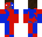 red and blue boy