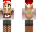 reindeer santa bow