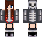 skeleton girl