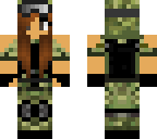 updated military girl skin
