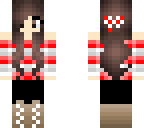 winter candycane girl