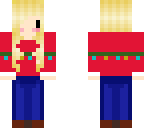 xmas lights sweater girl