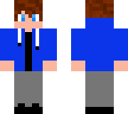 blue hoodie boy