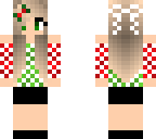 checkerboard girl xmas