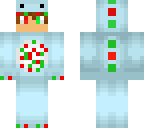 christmas dino onesie