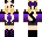 edited mc purple kitty