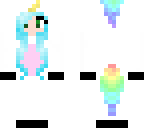 fixed version of unicorn girl 