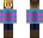 frisk with their eyes open