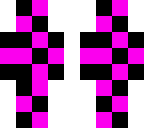 glitched cow skin