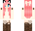 pink haired girl