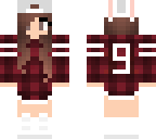plaid number 9 shirt