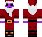 purple santa slime