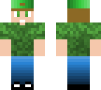 random green boy skin