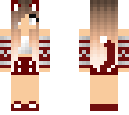 red winter girl