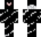 black stripy man