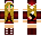 blond christmas girl