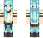 blue girl