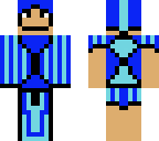 blue power suit