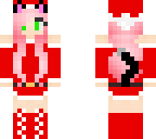 christmas cat girl