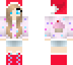 cute pink navidad cupcake