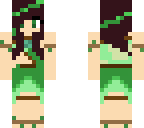 enchanted nymph girl
