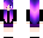 galaxy purple girl