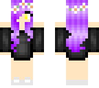 lavender with longer bangs