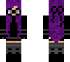purple hair girl